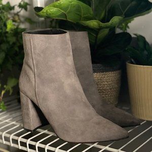 Slightly loved Grey Suede Boots from Barney's NY